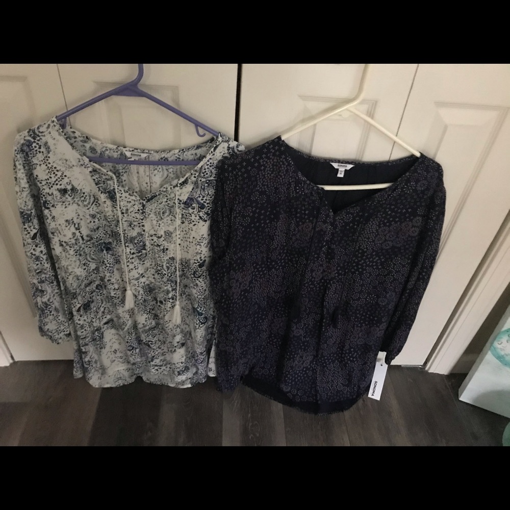 Women’s Sonoma print top